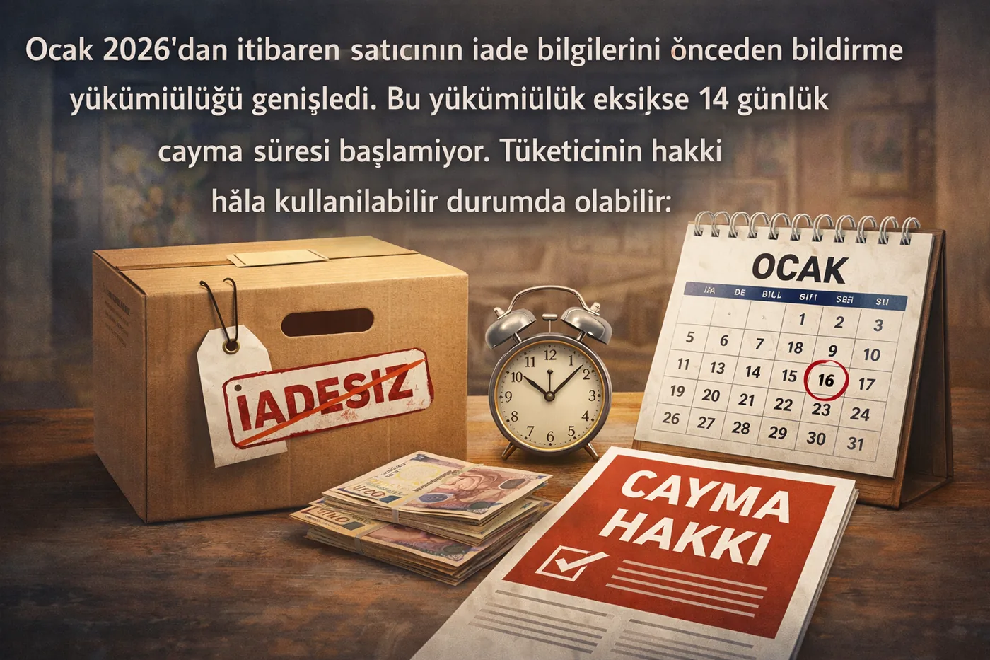 �İnternet Alışverişinde Cayma Hakkı: Satıcı Sizi Yanıltıyorsa Süre Hiç Başlamamış Olabilir